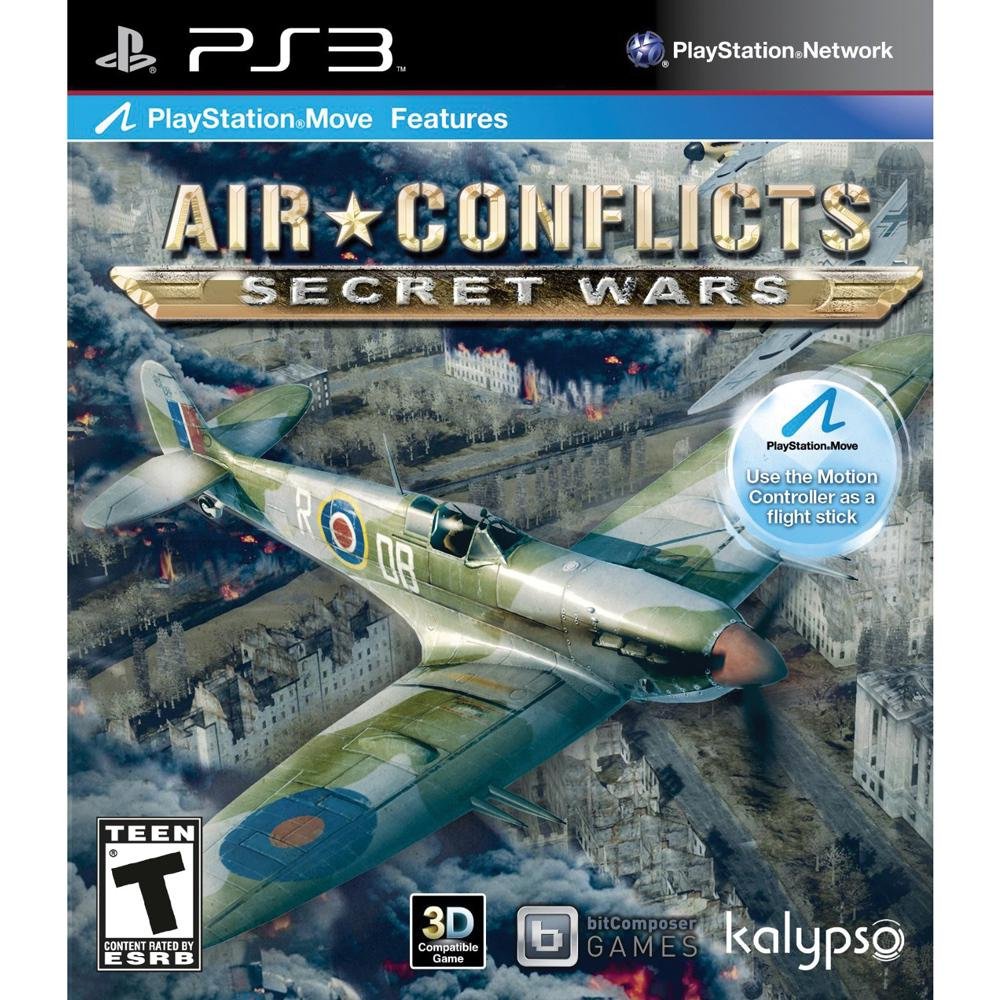 Air Conflicts: Secret Wars - PlayStation 3 Game | WWII Flight Combat Simulation | Perfect for Aviation Enthusiasts & History Buffs