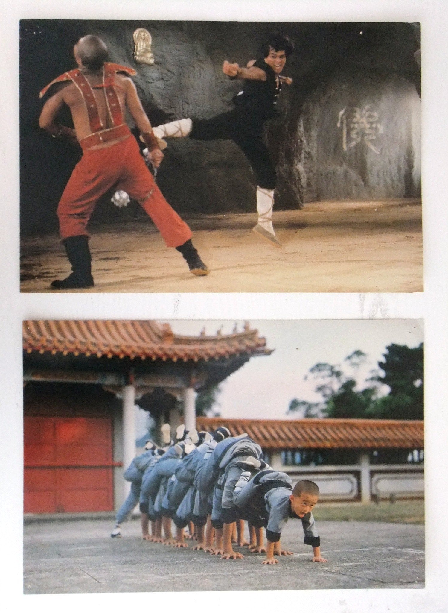 Set of 12 Rare 36 Super Kids (Sonny Yu) Kung Fu ORG Lobby Cards from 1980s - Perfect for Movie Memorabilia Collectors and Martial Arts Fans