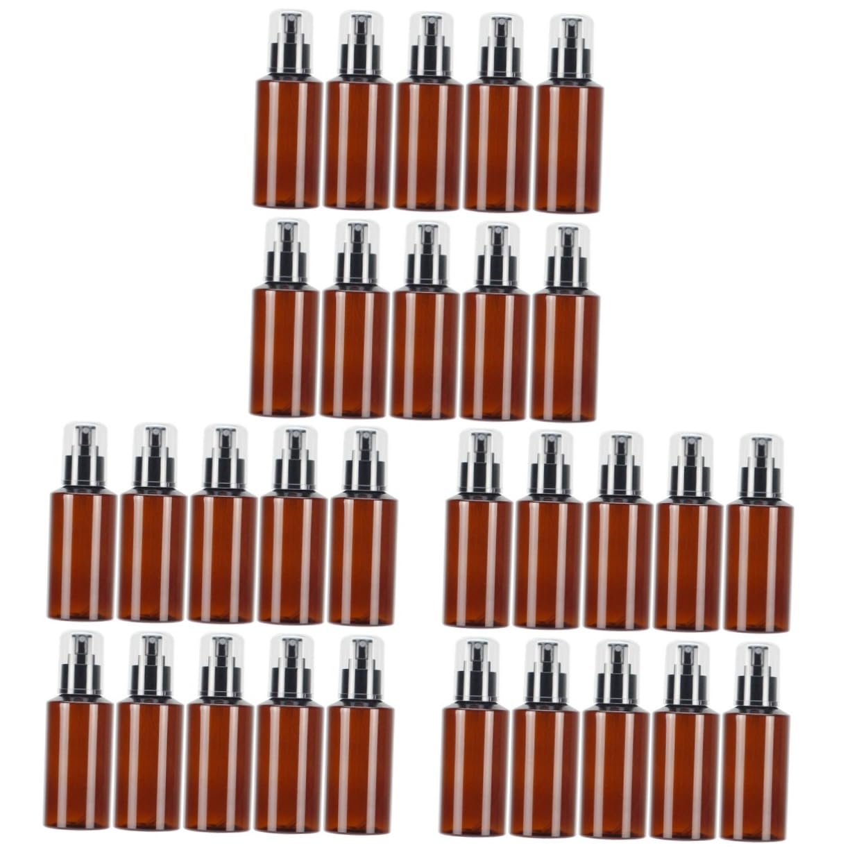 Healeved 30-Pack Travel-Size Spray Bottles - Refillable Cosmetic Containers for Makeup, Skincare & Haircare - Perfect for Toiletries, Travel Essentials & DIY Beauty Products
