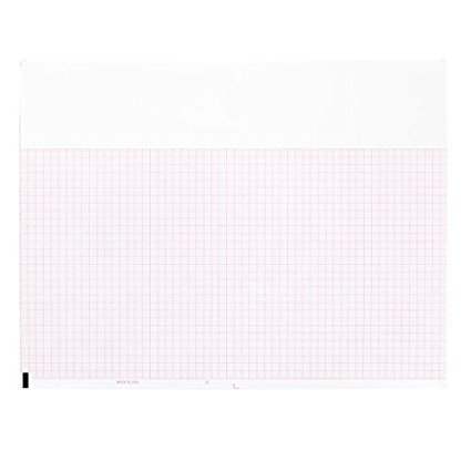 Burdick 007983 Compatible ECG EKG Thermal Paper - 10 Packs of Recording Sheets for Medical Diagnostic Equipment | Perfect for Hospitals, Clinics & Home Health Monitoring