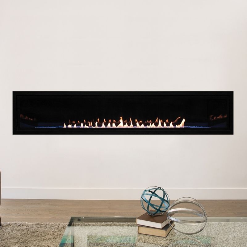 Empire Boulevard 72-Inch Vent-Free Linear Gas Fireplace - Modern Home Heating for Living Rooms & Patios