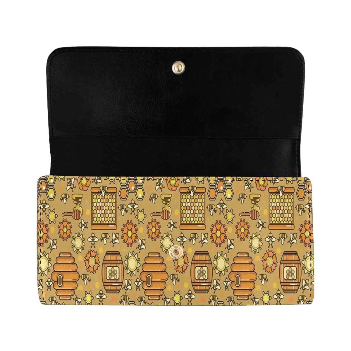 Cute Avocado Women's Trifold Clutch Purse - Perfect for Parties & Travel
