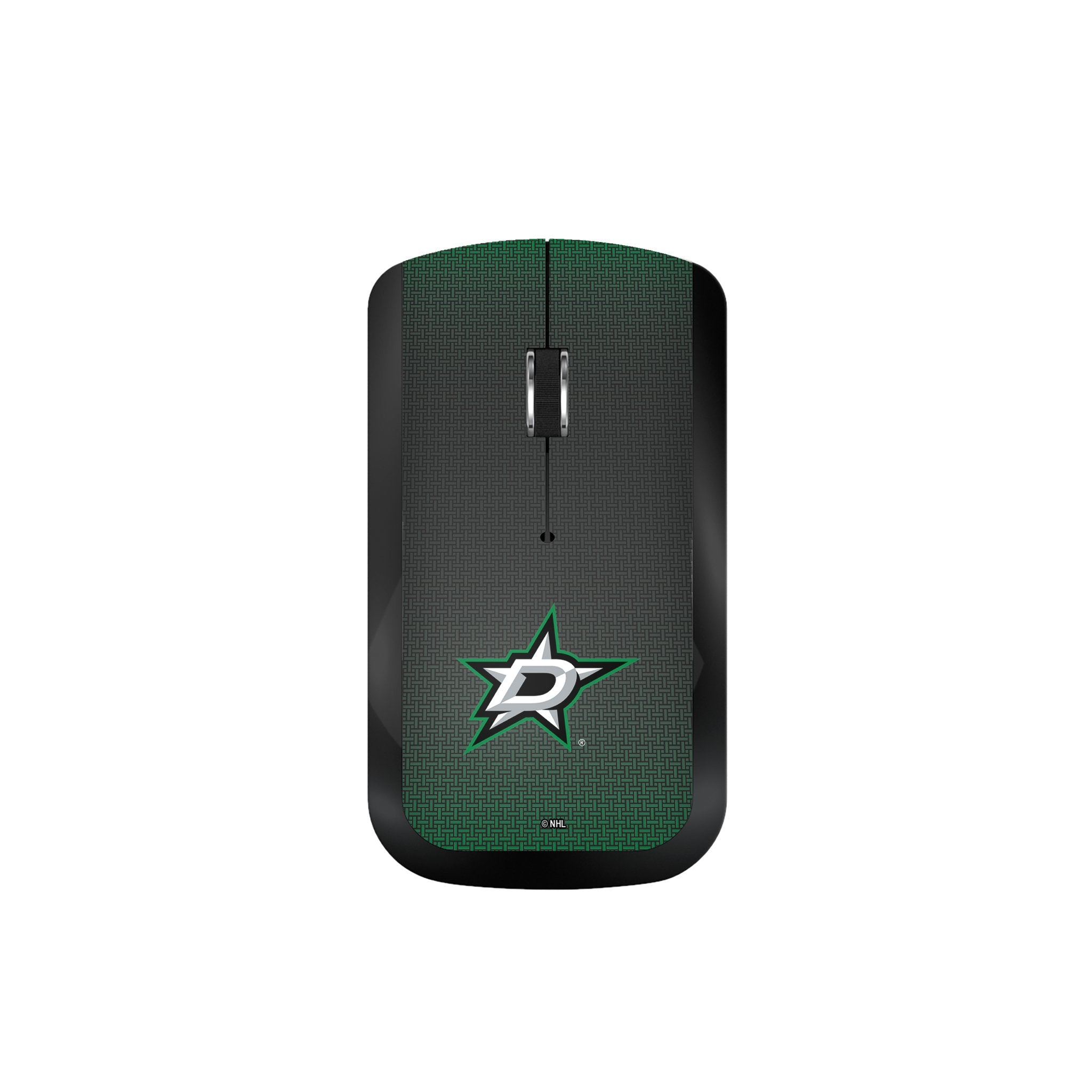 Dallas Stars NHL Linen Wireless Mouse - Ergonomic Bluetooth Mouse for PC, Laptop, Mac - Perfect for Office, Gaming & Home Use