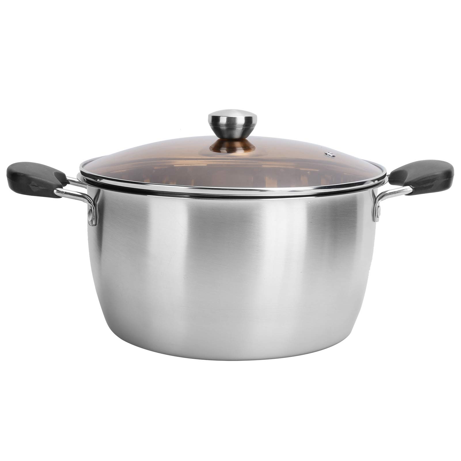 Stainless Steel Small Cooking Pot - 1.5QT Soup Pot, Milk Pot for Home Kitchen, Restaurant & Camping | Perfect for Boiling, Stewing & Outdoor Cooking