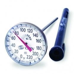 Premium CDN Large Dial Cooking Thermometer - Instant Read Meat Thermometer for Grilling, BBQ, Baking & Deep Frying - Perfect for Kitchen, Outdoor Cooking & Food Safety