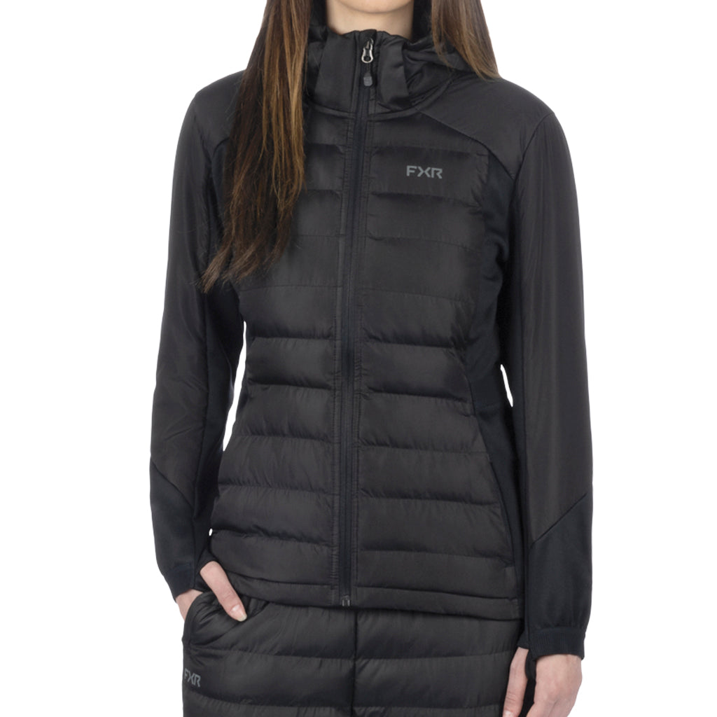 FXR Women's Phoenix Quilted Winter Jacket - Lightweight Insulated Waterproof Ski Coat for Snowboarding & Outdoor Activities
