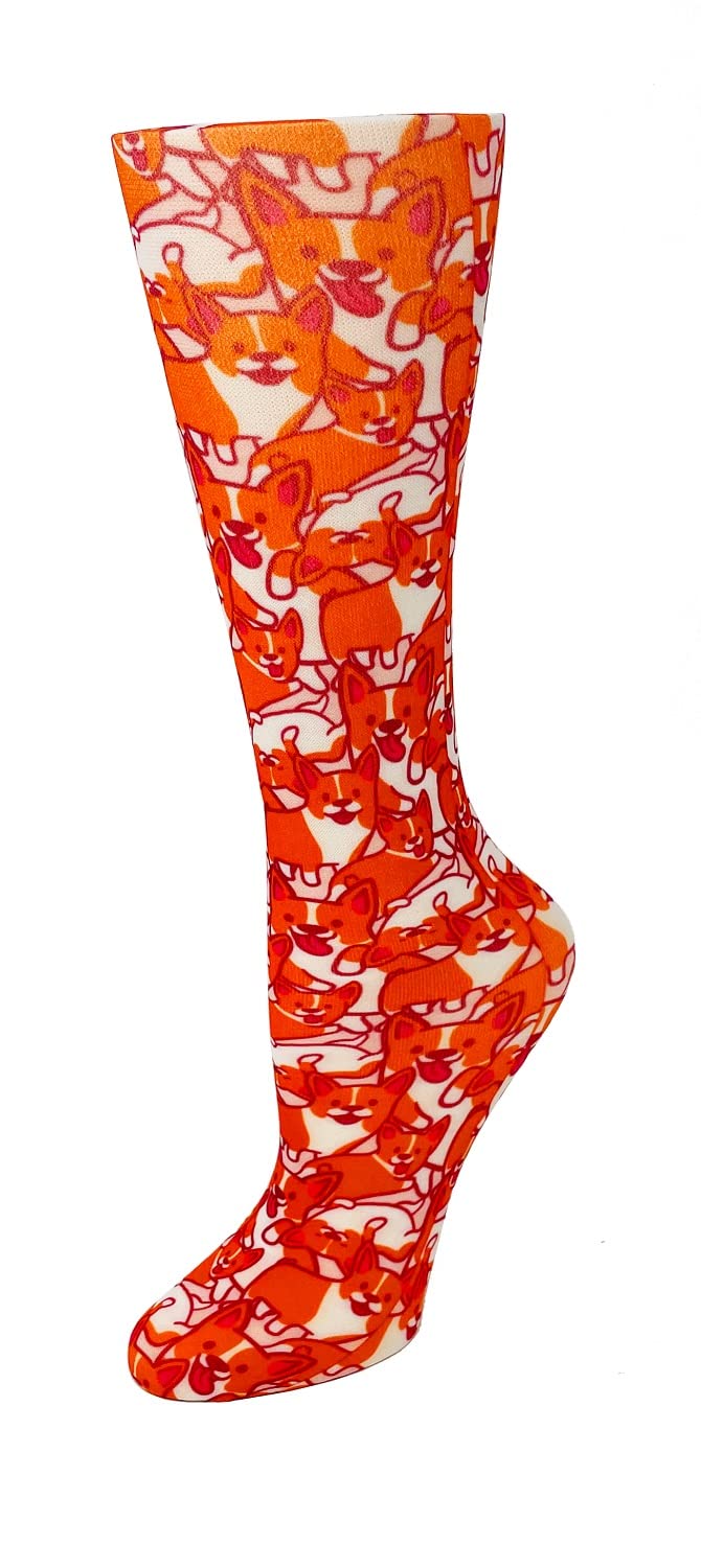Best Wide Calf Compression Socks 8-15 mmHg for Women & Men - Medical Grade Support for Circulation, Running, Travel & Nursing
