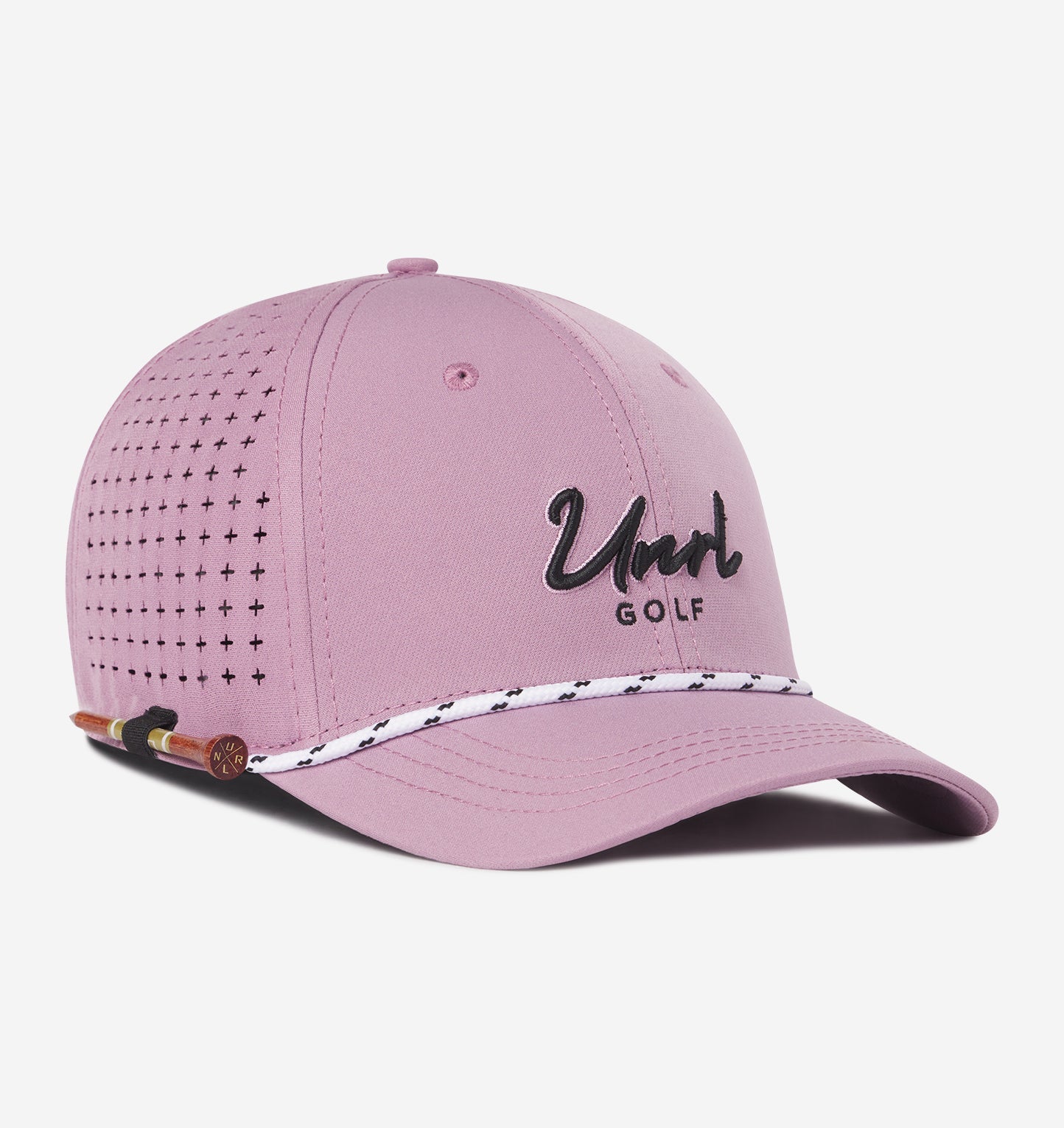 UNRL Golf Rope Script Snapback Hat - Mid Pro Adjustable Baseball Cap for Men & Women - Perfect for Golf, Casual Wear & Outdoor Sports
