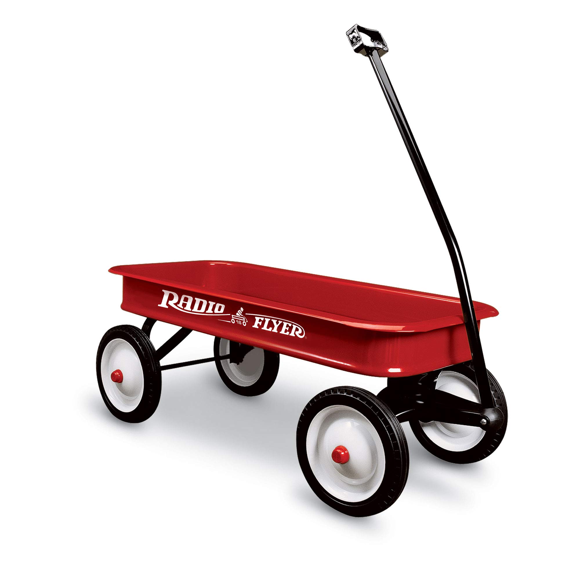 Radio Flyer Classic Red Wagon for Kids - 10 Inch Steel Wheels, Durable & Timeless Design | Perfect for Outdoor Play, Park Trips & Family Adventures
