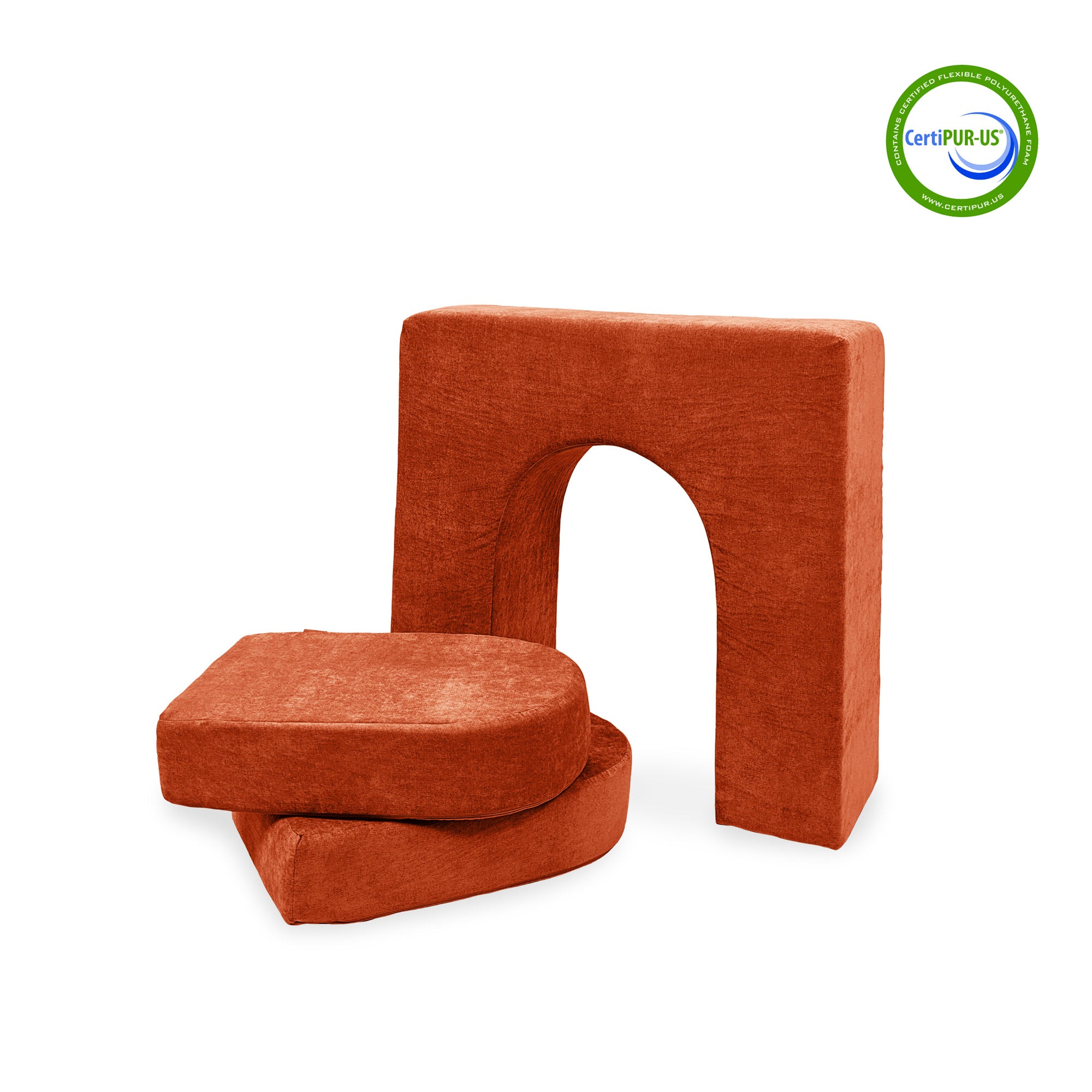 10-Piece Wall & Door Set (x2) - Terracotta Twirl Home Decor for Living Room, Bedroom, and Office