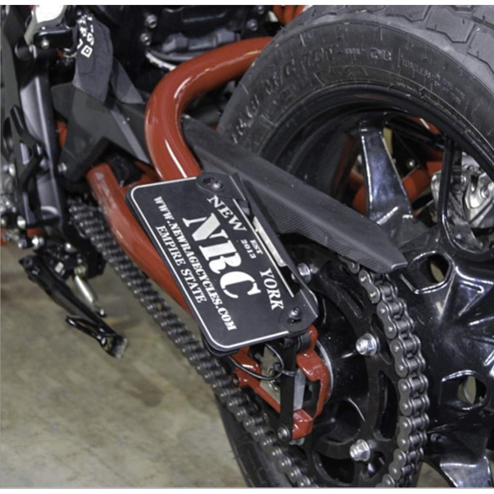 Indian FTR 1200 Side Mount License Plate Bracket - Durable Motorcycle License Plate Holder for Street Legal Compliance | Perfect for Custom Bike Builds & Urban Riding