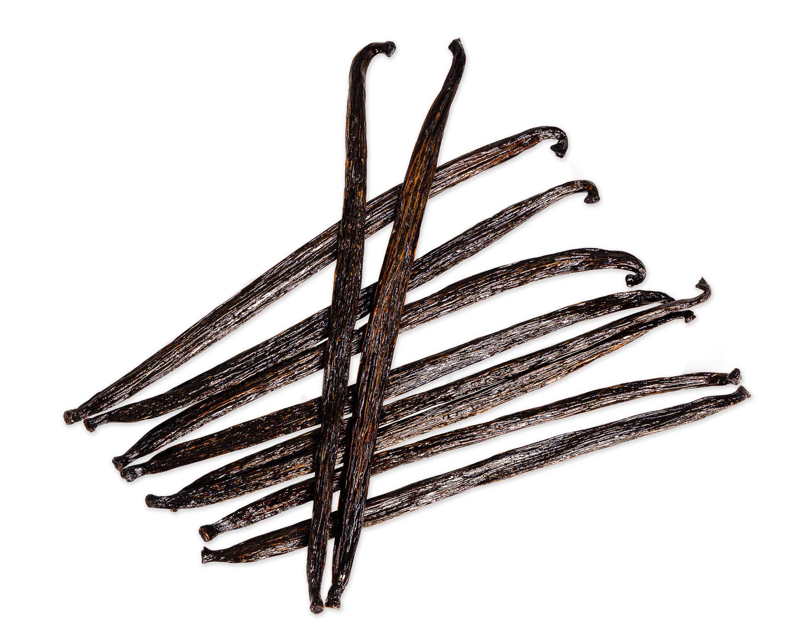 Premium Grade A Tahitian Vanilla Beans - 10 Gourmet Vanilla Pods from Ecuador for Baking, Ice Cream, Extracts & DIY Vanilla Paste | Organic Vanilla Beans for Chefs, Bakers & Home Cooks