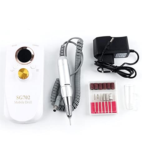 Professional Electric Nail Drill Kit - Salon Quality Manicure & Pedicure Tools with Electronic Nail File, Portable Nail Care Set for Home & Travel Use - Perfect for DIY Nail Art, Acrylics & Gel Extensions