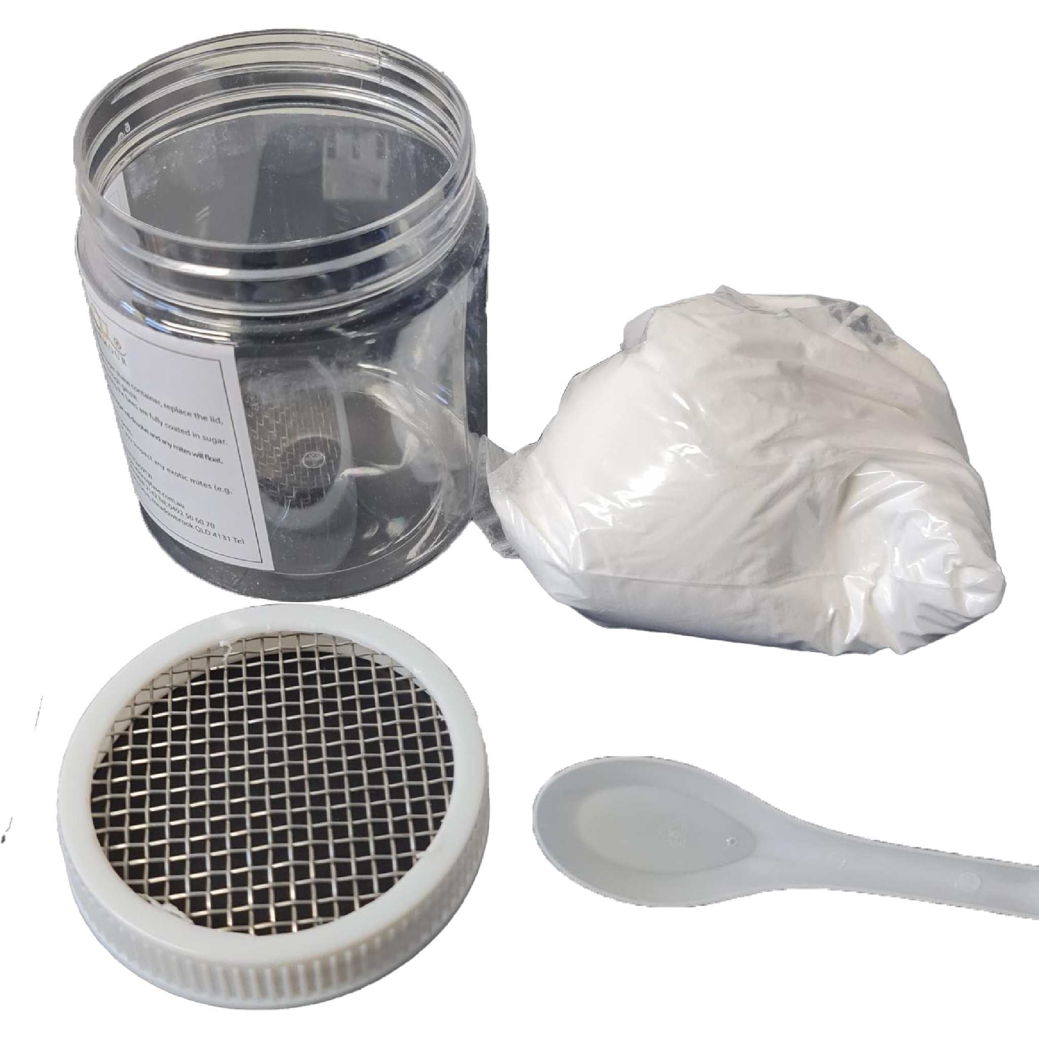 Varroa Mite Sugar Shake Test Kit - Easy Beehive Parasite Detection for Beekeepers | Perfect for Apiary Health Monitoring & Honey Bee Colony Maintenance