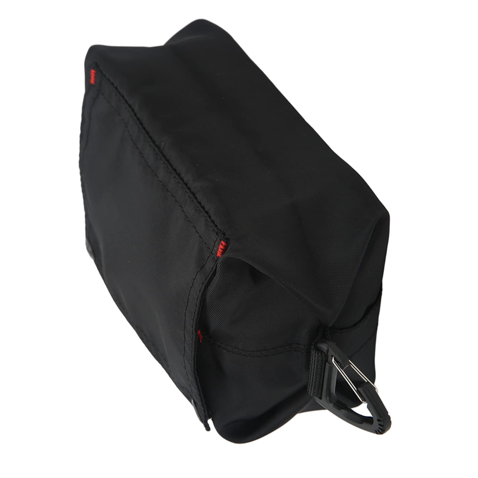 **Socobeta Waterproof Outdoor Napkin Holder - Lightweight Foldable Tissue Bag for Picnic, BBQ, Camping & Travel (Black) - Perfect for Beach, Car, and Outdoor Adventures**