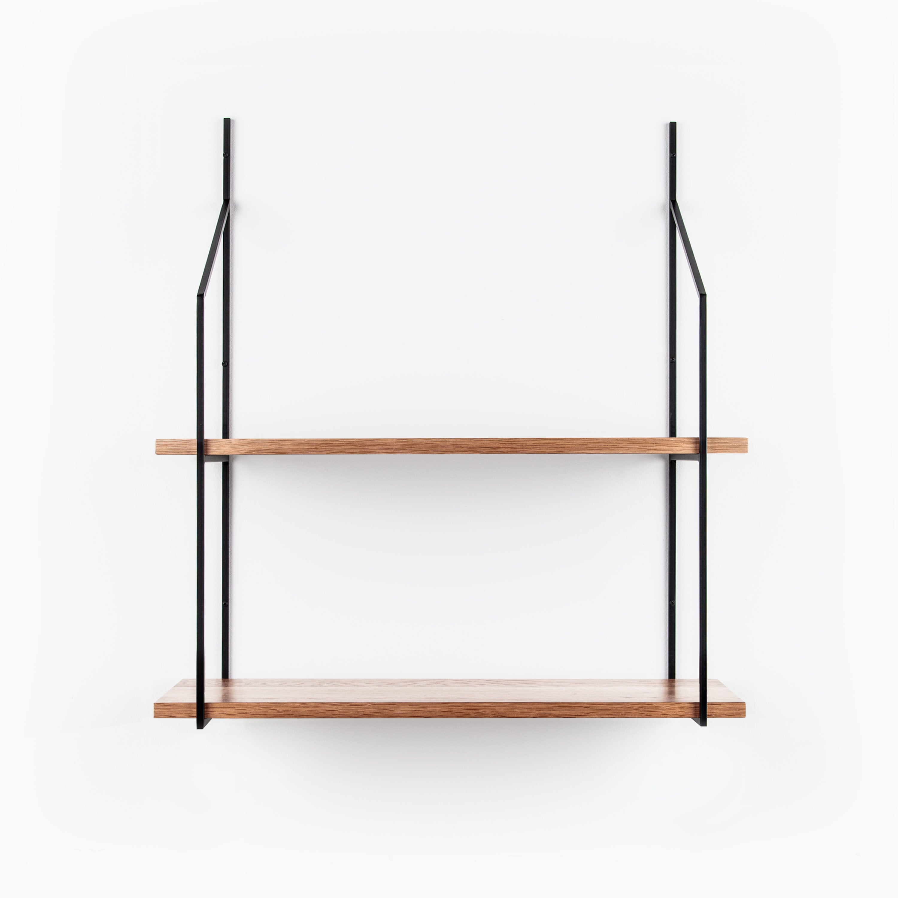 Verne White Oak Tiered Shelf - 2-Tier Grandparent Shelf for Home & Office Organization | Perfect for Displaying Books, Plants & Decor