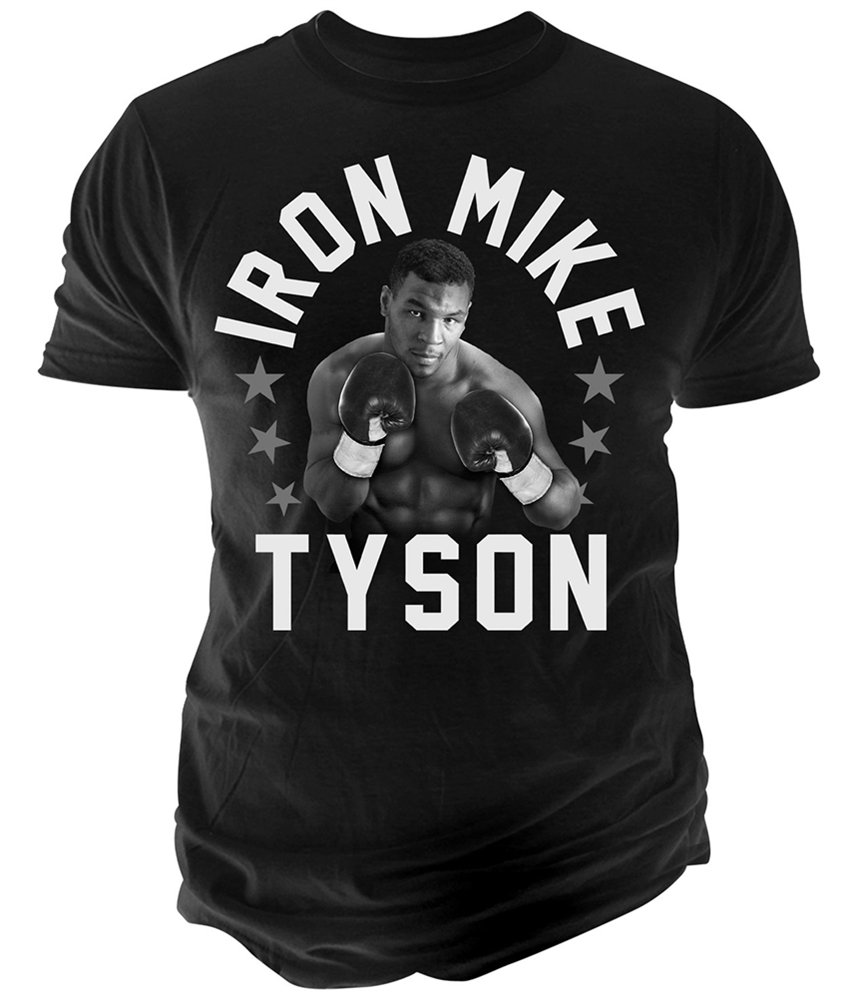 Vintage Iron Mike Graphic T-Shirt for Men - Retro Boxing Inspired Casual Tee - Perfect for Gym, Streetwear & Everyday Outfits