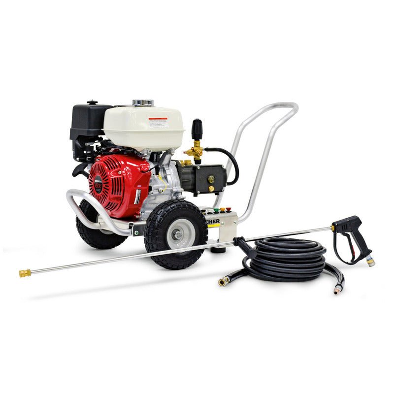 KHD 3.0/27 AG Cold Gas Pressure Washer - High Power 2700 PSI Gas Pressure Cleaner for Driveway, Deck, Fence & Outdoor Cleaning