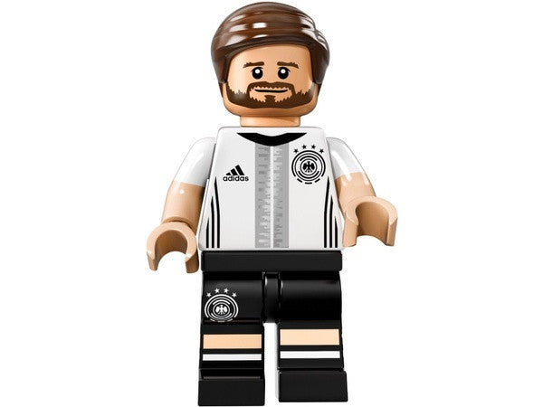Shkodran Mustafi DFB German National Team LEGO Minifigure - Collectible Soccer Player Building Toy for Fans & Display - Perfect for Sports Memorabilia Collections and LEGO Enthusiasts