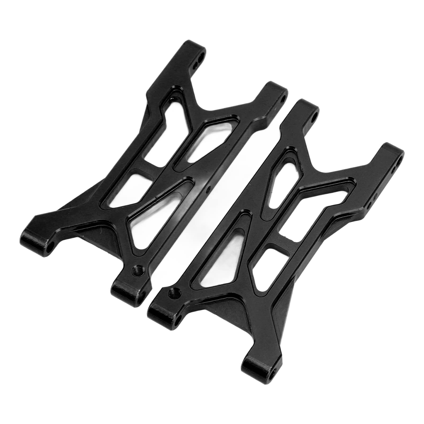 Tgoon RC Rear Suspension Arms - Aluminum Alloy Upgrade Parts for 1/10 Scale RC Cars (Senton Compatible) - Easy Installation & Durable Replacement - Perfect for Off-Road Bashing, Racing & RC Car Performance Upgrades (Black)
