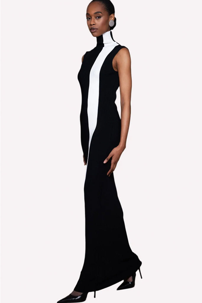 Nonchalant Estella Dress - Elegant Black Women's Midi Dress for Casual & Evening Wear | Perfect for Parties, Dates & Office