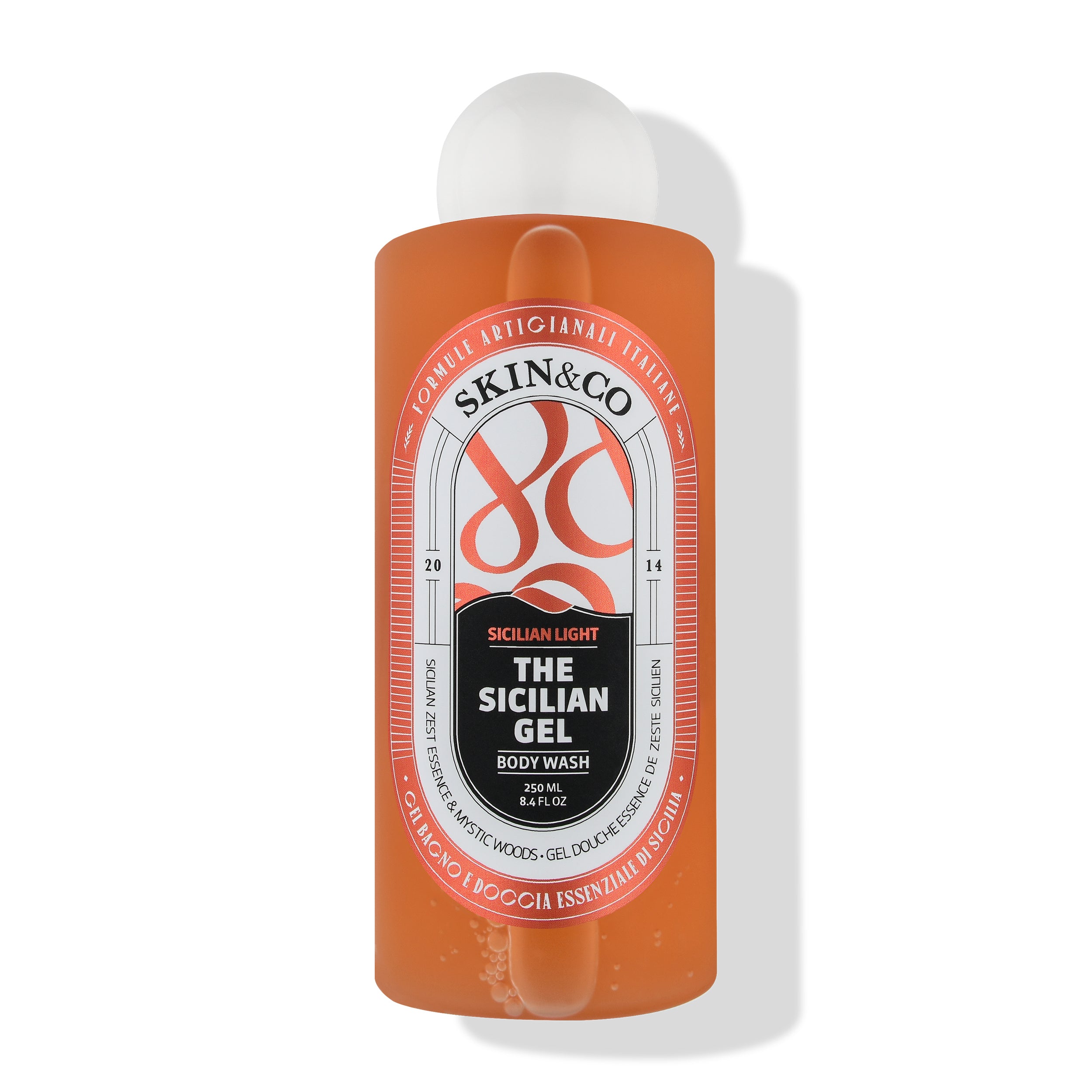 Sicilian Light Body Wash - Hydrating & Refreshing Shower Gel for All Skin Types | Perfect for Daily Use & Relaxing Bath Time