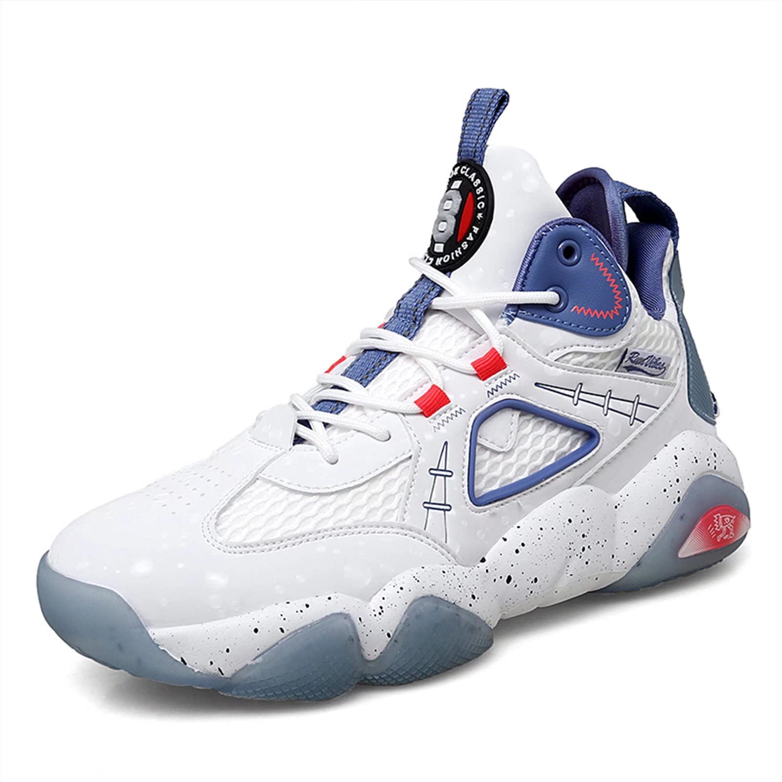 AODQU Men's Running Shoes - Lightweight Athletic Sneakers for Basketball, Gym & Indoor Sports - Perfect for Training, Jogging and Casual Wear