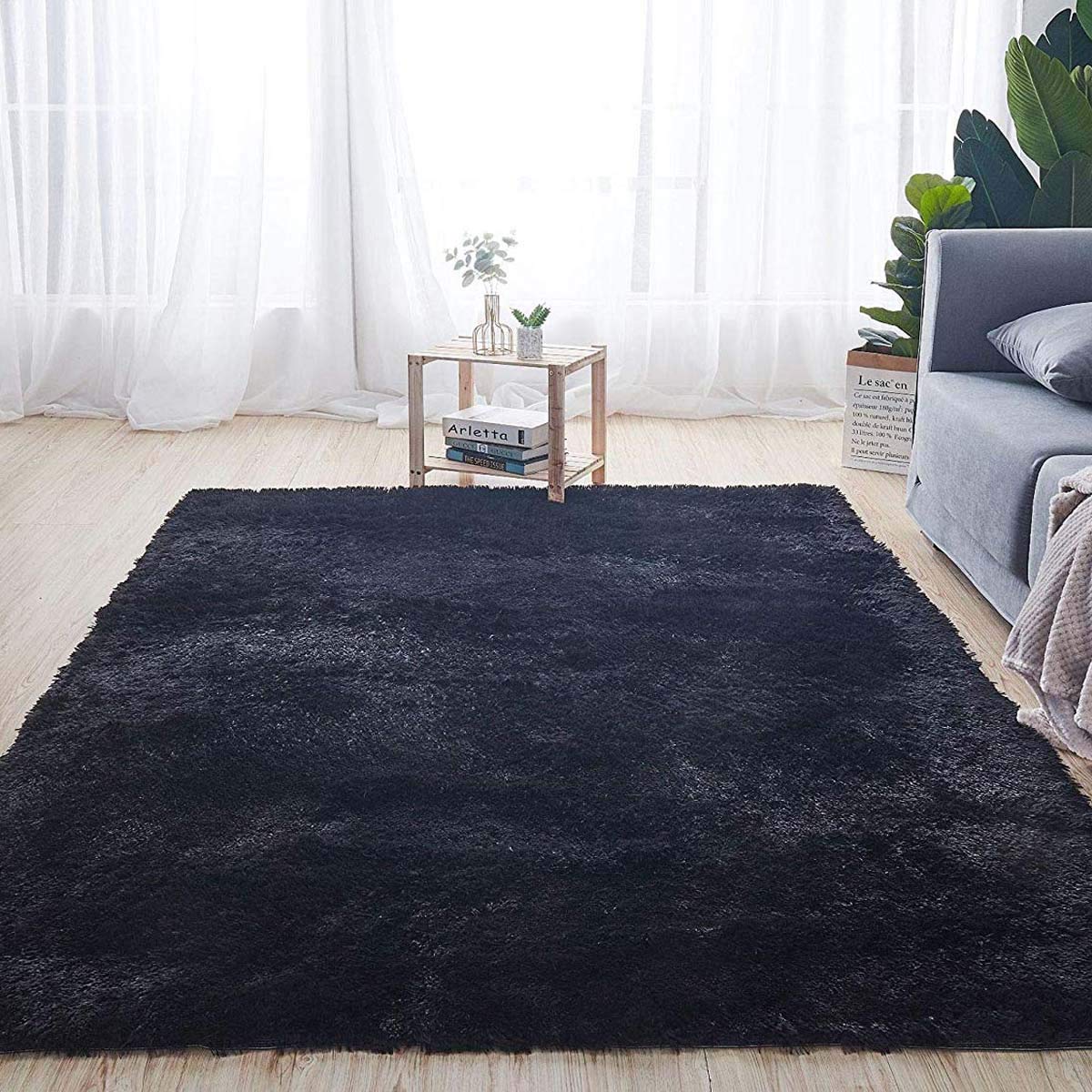 Super Soft Shaggy Plush Area Rug - Ultra Fluffy Non-Slip Indoor Carpet for Bedroom, Nursery & Kids Room | Cozy Home Decor for Living Room, Dorm & Play Area