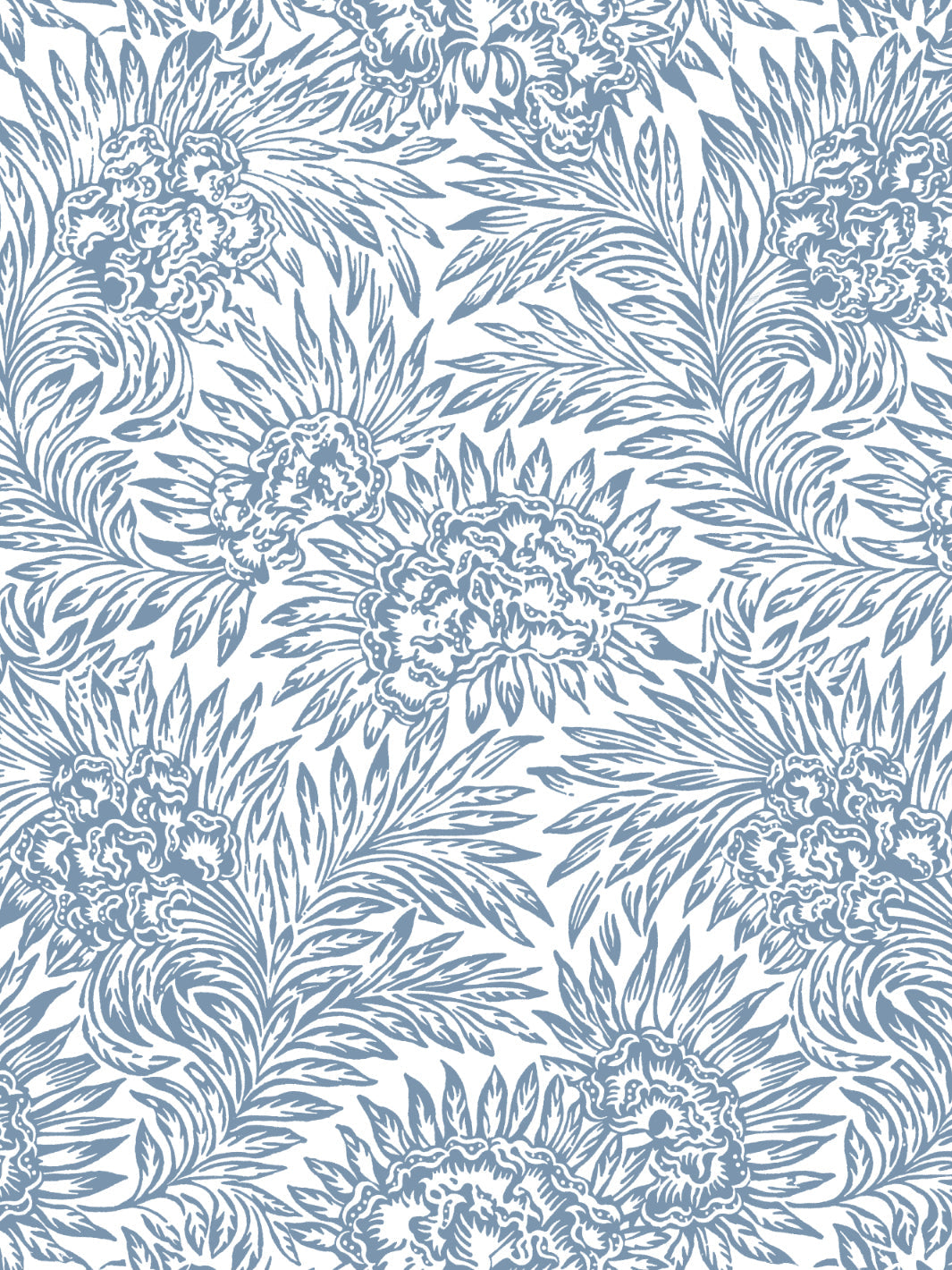 Nathan Turner 'Herald' Blue Wallpaper - Premium Peel & Stick Wallpaper for Living Room, Bedroom & Home Decor