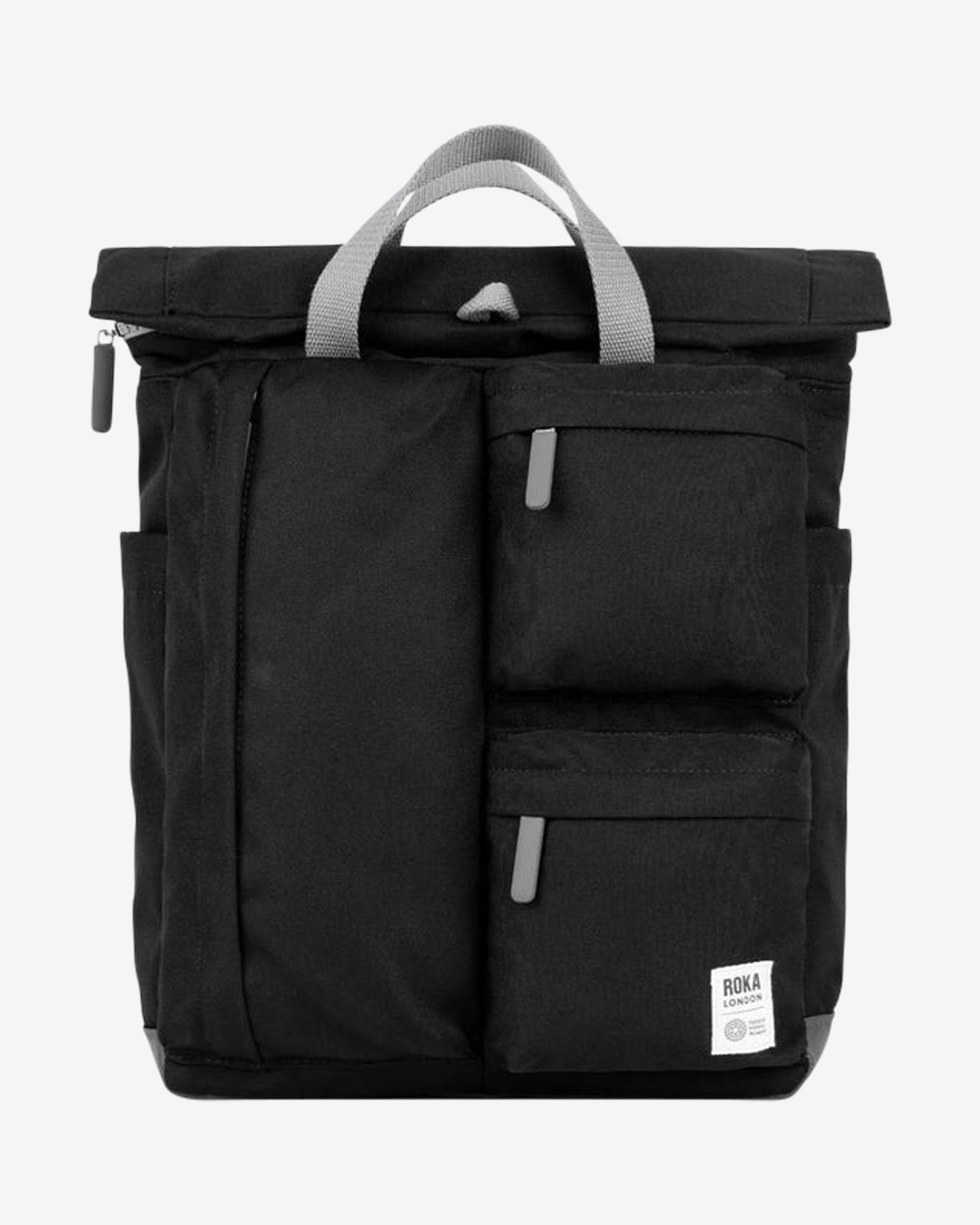 Roka Waterproof Ash Medium Backpack - Lightweight & Durable Travel Backpack for Hiking, Commuting & Outdoor Adventures