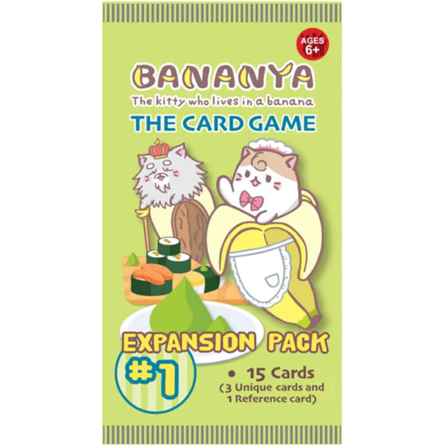 Bananya: The Card Game - Elder Wisdom Expansion Pack | Fun Family & Party Game for Anime Fans | Perfect for Game Nights & Gatherings