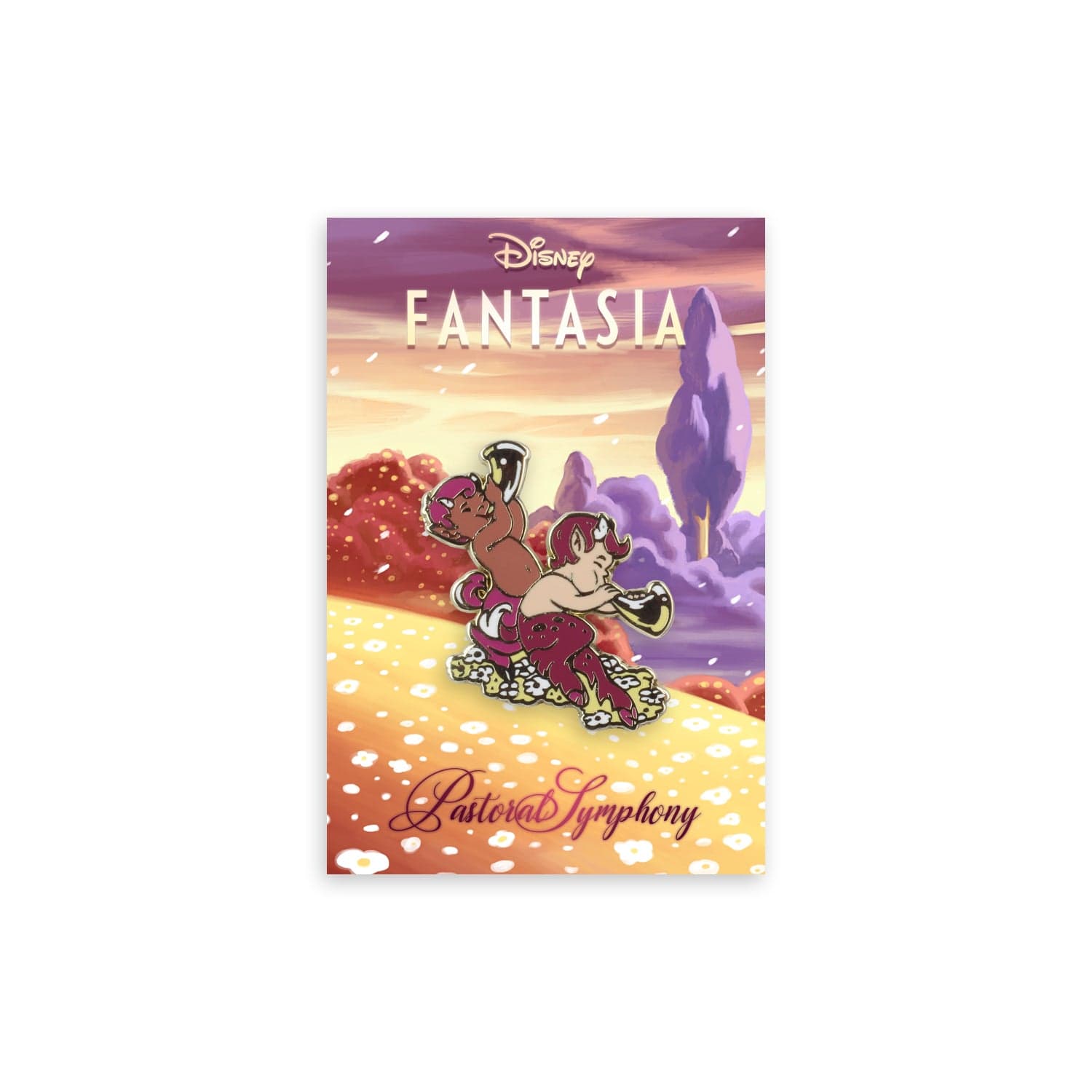 Fantasia - The Fauns Enamel Pin | Vintage Disney Collectible Badge | Perfect for Backpacks, Jackets & Pin Collections