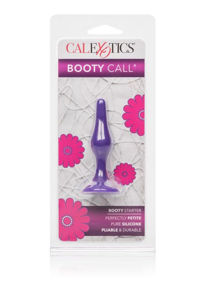 Premium Silicone Butt Plug for Beginners - Booty Call Booty Starter in Purple | Comfortable & Safe Anal Training for Couples & Solo Play