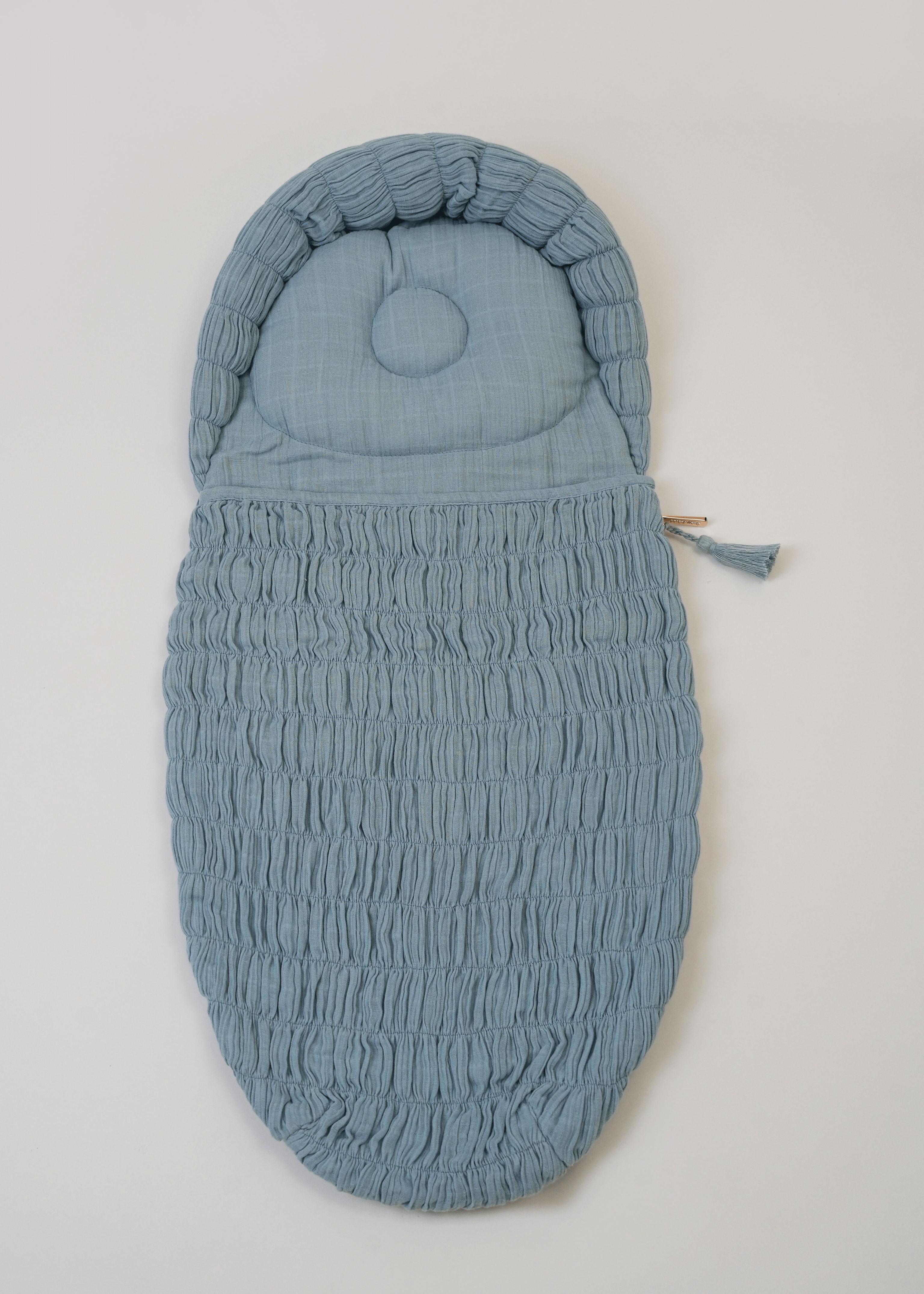 Blue Crescent Sleeping Bag - Lightweight & Comfortable for Camping, Hiking & Outdoor Adventures