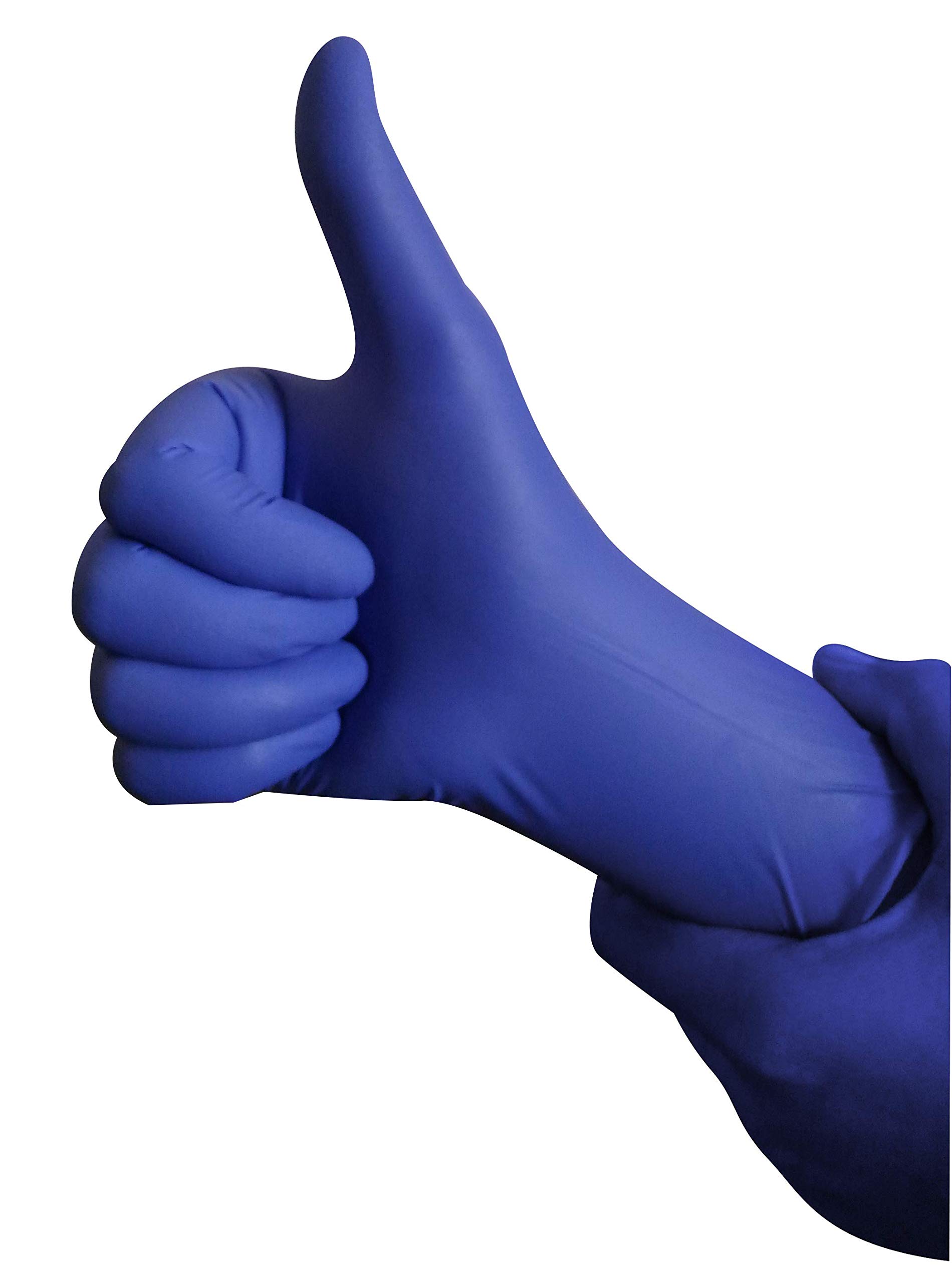 Premium Nitrile Exam Gloves - Powder Free, Hypoallergenic & Latex Free - Ideal for Medical, Dental, Healthcare & Laboratory Use - 100 Pcs/Box