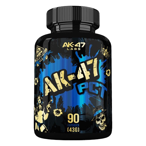AK 47 LABS PCT 90 Capsules - Post Cycle Therapy Supplement for Muscle Recovery & Hormone Balance - Ideal for Bodybuilders & Athletes After Steroid Cycles