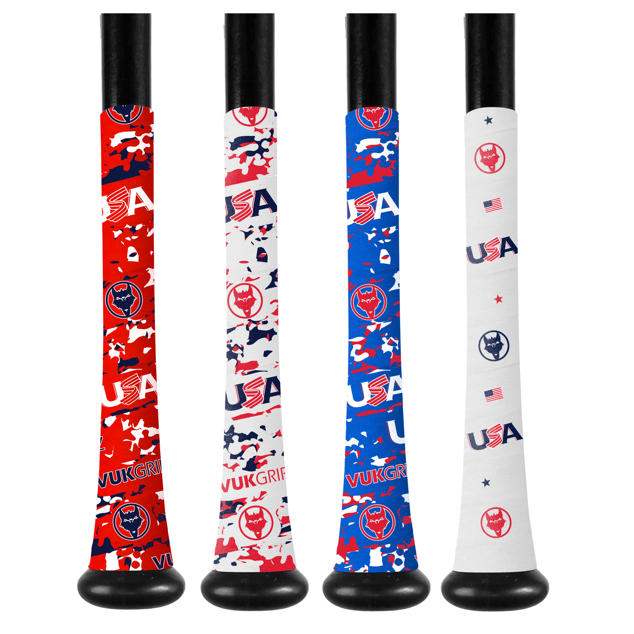 Premium USA Baseball Bat Grip Tape Collection - Non-Slip, Durable & Comfortable for Enhanced Performance - Perfect for Baseball, Softball, and Training Practice