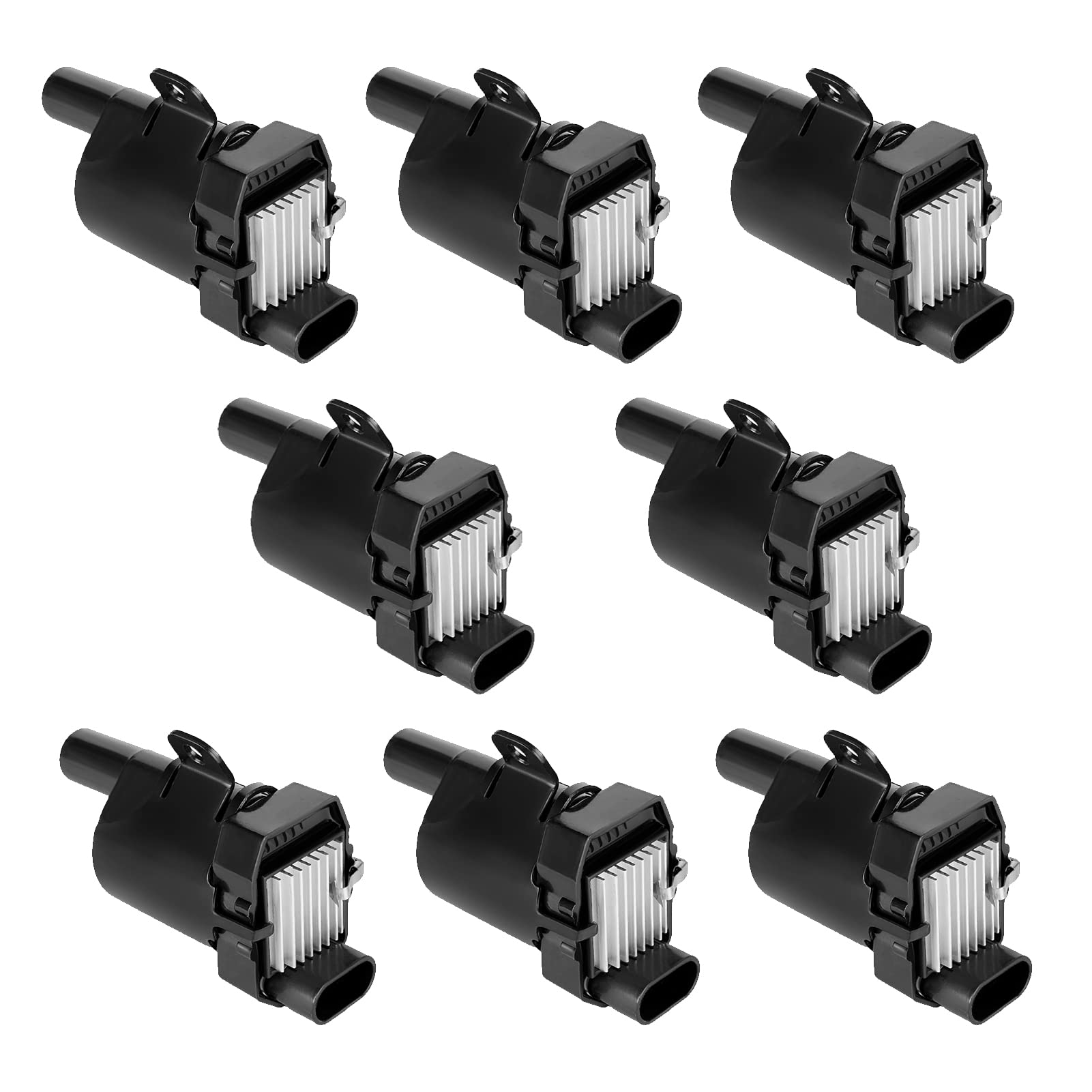 8-Piece Ignition Coil Pack Set for Chevy Silverado 1500/2500, Tahoe, Suburban, GMC Sierra, Yukon XL (2000-2006) - Replaces UF262 D585 - Perfect for Engine Performance & Smooth Driving