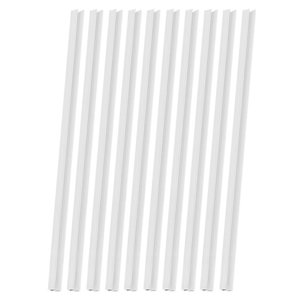 DFGH Greenhouse Supplies - PVC Strengthening Strip Hard Tape for Greenhouse Plate Glass Sealing | Durable Weatherproof Accessories for DIY Greenhouse Construction & Repair