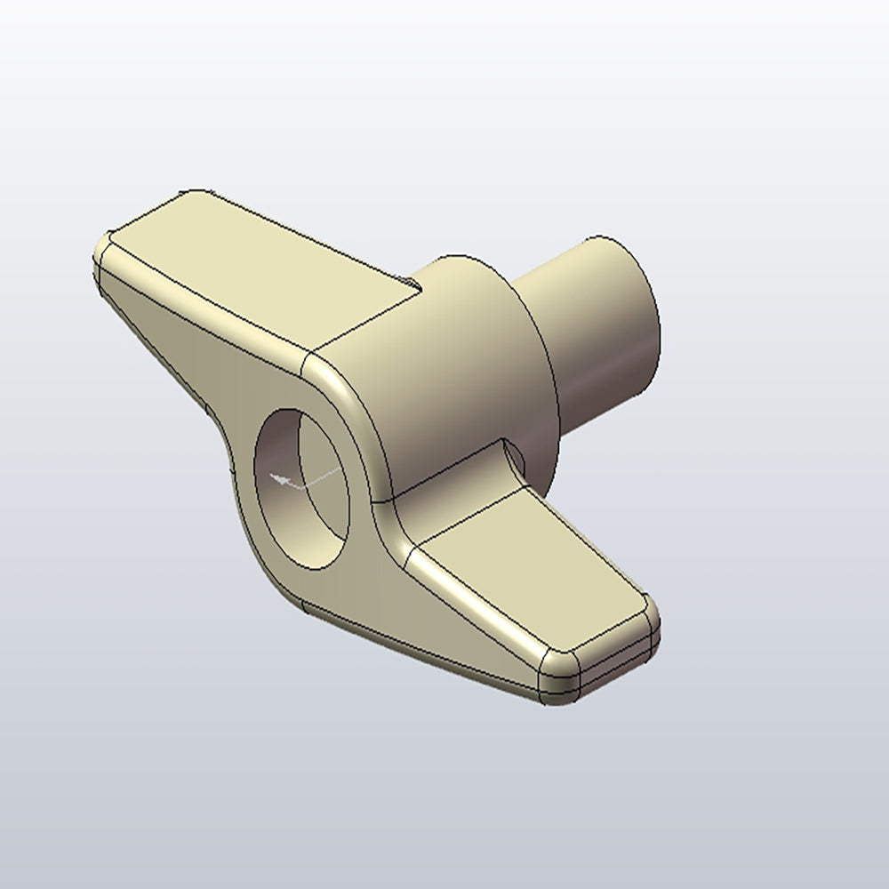 TDS 250 31 Tool Rest Bracket Knob - Heavy Duty Lathe Accessory for Woodworking & Metalworking Projects
