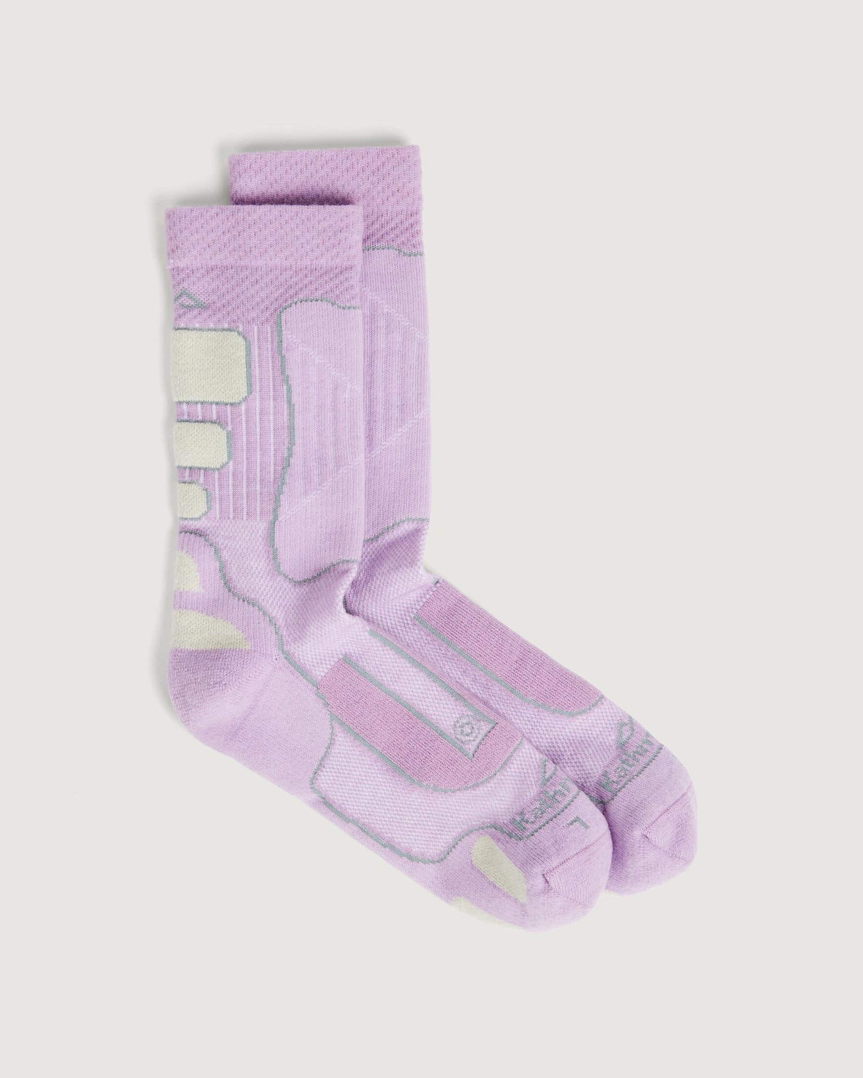 NuYarn Ergonomic Hiking Socks for Men & Women - Breathable Moisture-Wicking Trekking Socks with Arch Support - Perfect for Outdoor Adventures, Camping & Backpacking