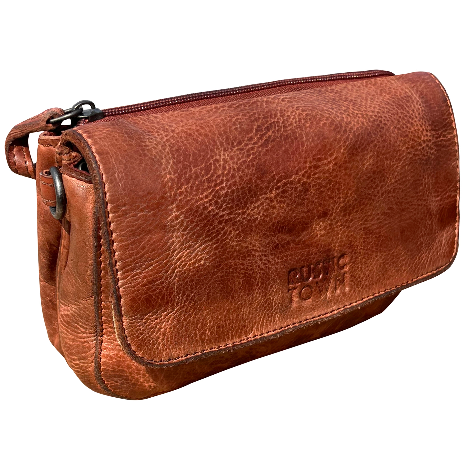 Genuine Leather Waist Bag for Women - Stylish Travel Purse & Wallet - Brown Crossbody Fanny Pack - Perfect for Hiking, Shopping & Everyday Use