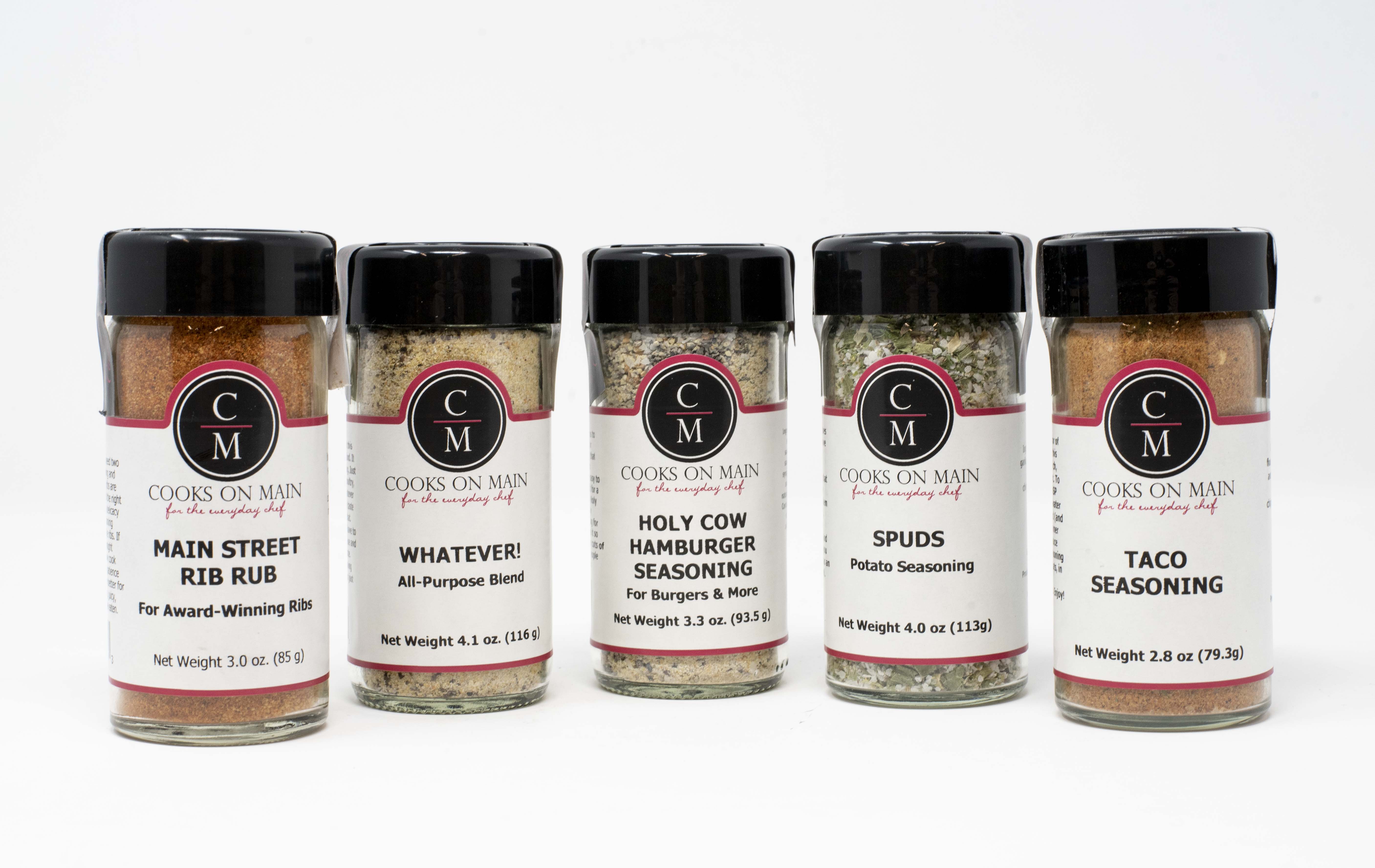 Premium Spice Starter Kit - 12 Essential Organic Spices & Herbs for Cooking, Baking & Seasoning - Perfect for Home Chefs & Gourmet Cooking Enthusiasts