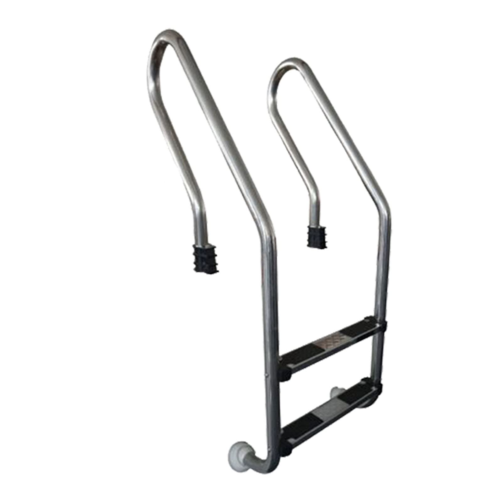 **Heavy Duty 304 Stainless Steel Pool Ladder with 2 Non-Slip Steps – 200kg Weight Capacity for In-Ground Pools – Embedded Installation – Perfect for Safe Entry & Exit**