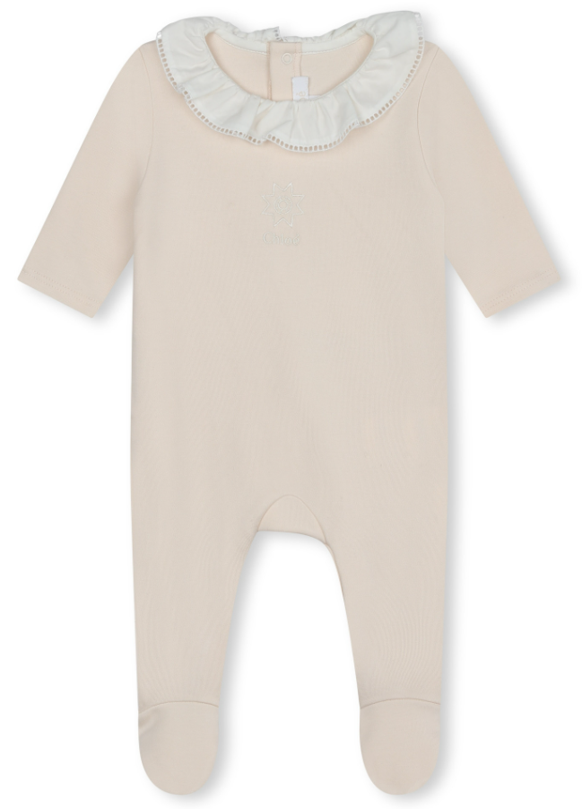 Chloe Baby Footie Pajamas for 3-6 Months - Soft Cotton Sleepwear for Infants & Newborns - Perfect for Nursery, Bedtime & Playtime