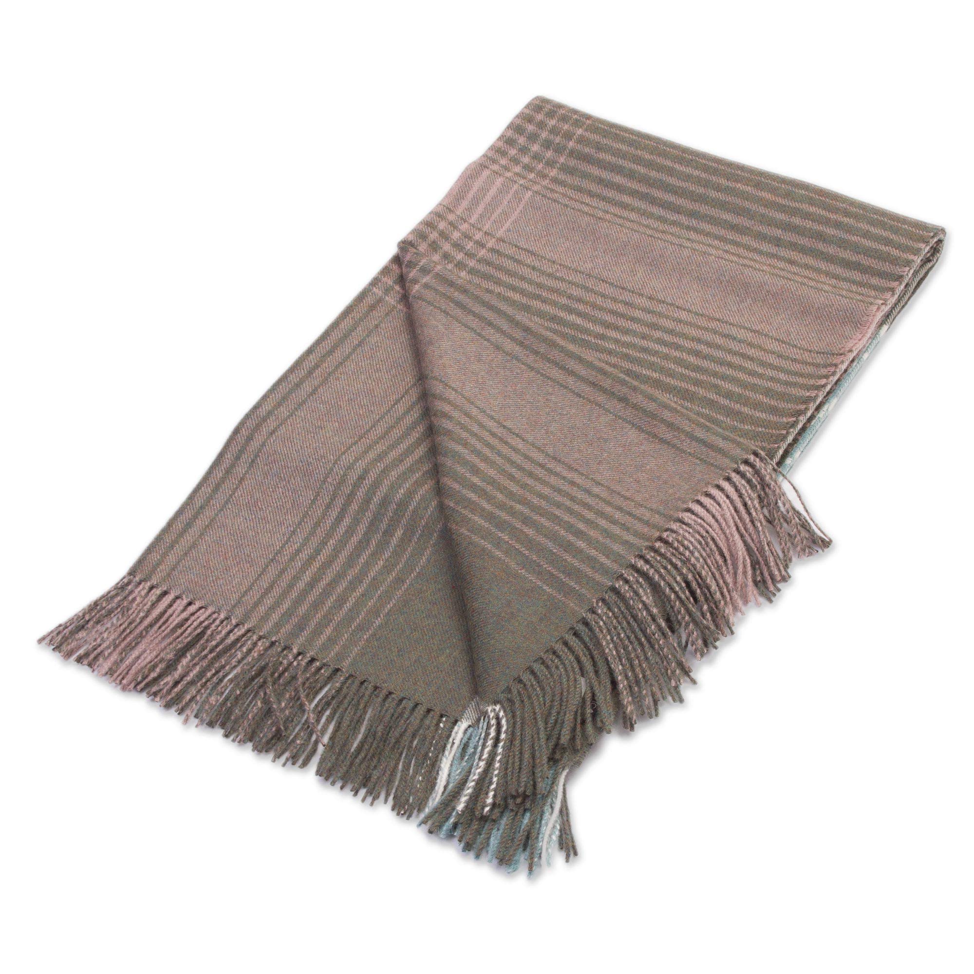 NOVICA Andean Softness 100% Baby Alpaca Throw Blanket - Ultra Soft & Luxurious Handmade Alpaca Wool Blanket for Cozy Home, Bed, Sofa & Gift