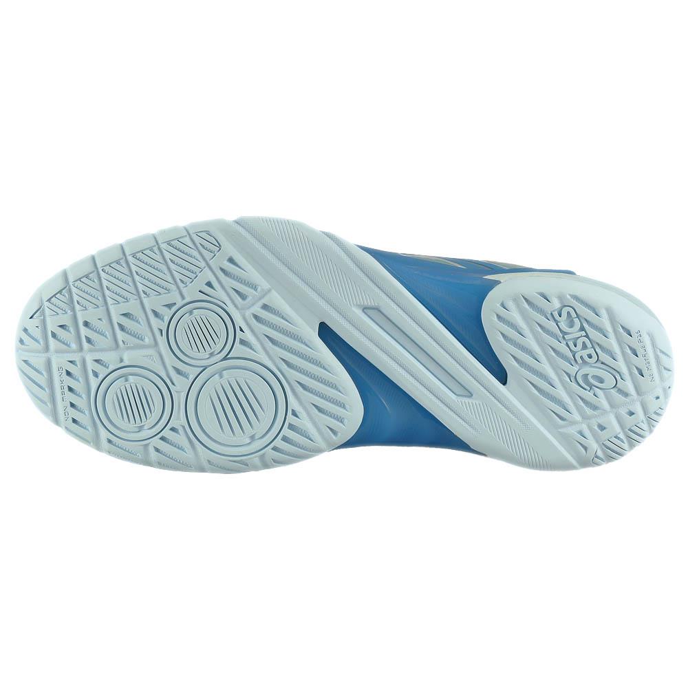 ASICS Women's Powerbreak FF Volleyball Shoes - Light Blue/Blue Coast - Indoor Court Sports & Training Sneakers for Women