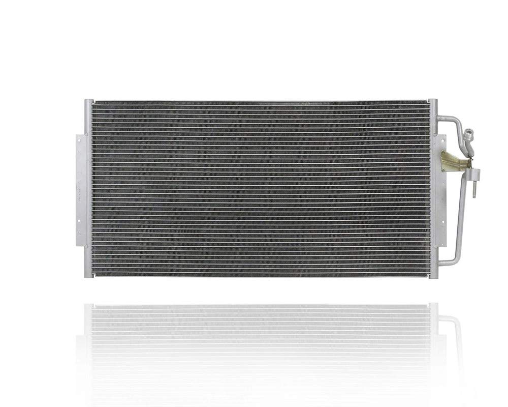 High-Performance A/C Condenser - Direct Replacement for 1997-2000 Chevrolet Venture, Pontiac Trans Sport, Montana & Oldsmobile Silhouette - Dual AC, Parallel Flow Aluminum Design (Part #52486810) - Perfect for Summer Road Trips & Hot Climate Driving