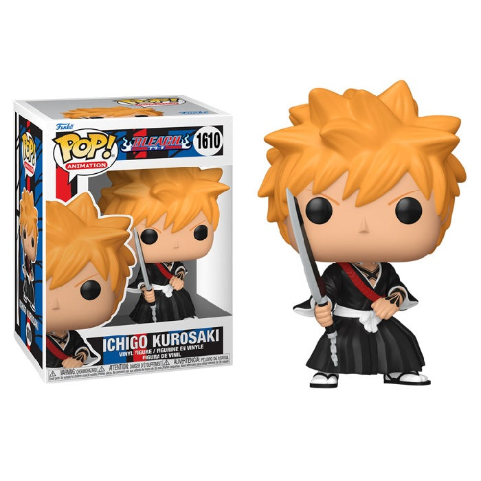Bleach Pop! Vinyl Figure Ichigo Kurosaki [1610] - Anime Collectible for Fans, Home Decor & Gift Idea