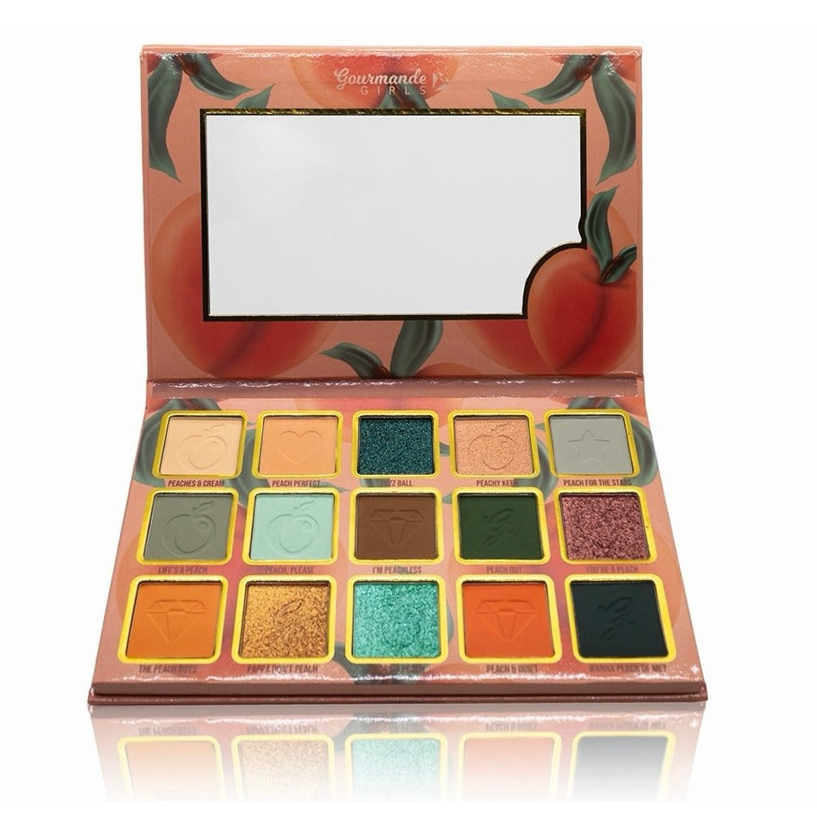 Peach Perfect Eyeshadow Palette - 12 Highly Pigmented Matte & Shimmer Shades for Day & Night Makeup Looks | Vegan & Cruelty-Free
